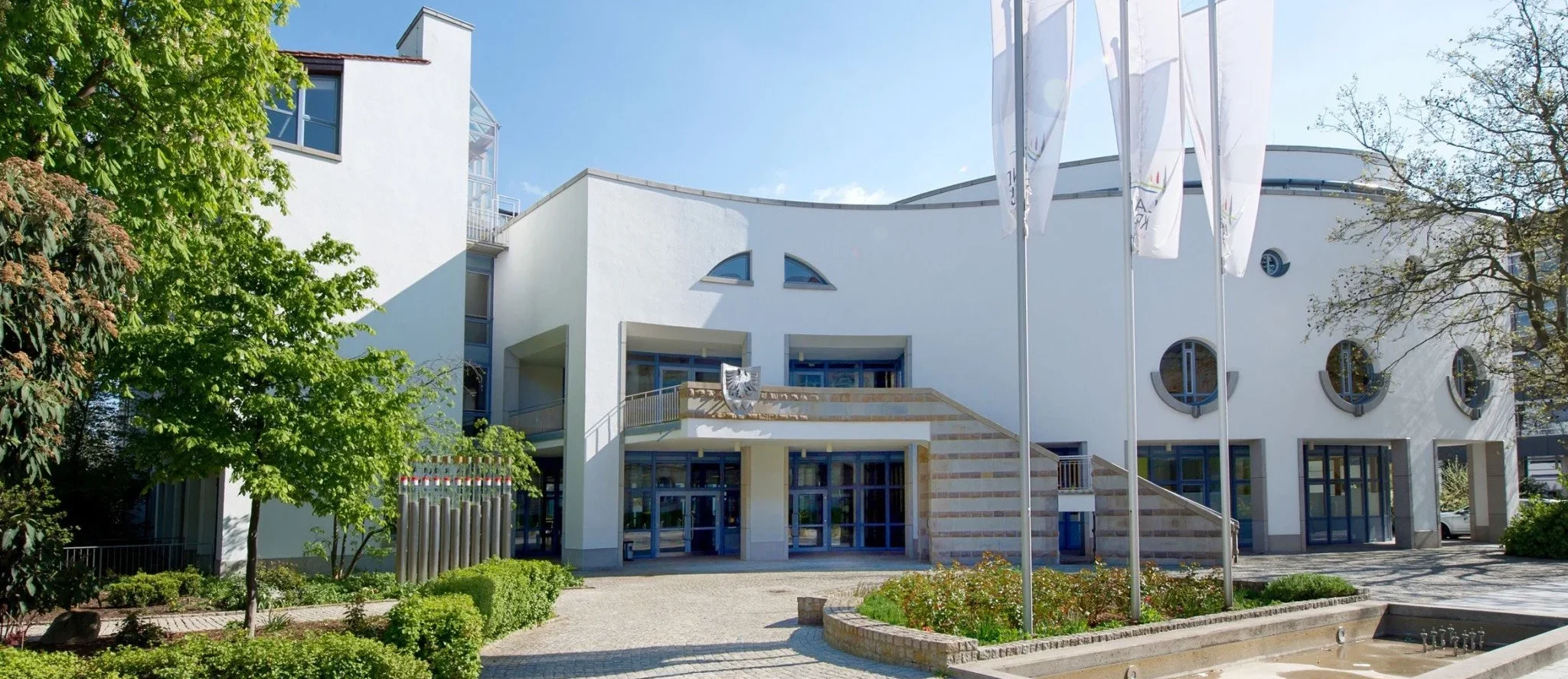 Außenaufnahme Landratsamt Schweinfurt