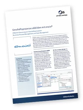 Deckblatt Infoblatt Business Process Management
